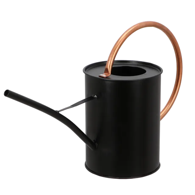 Watering Can - Black and Copper
