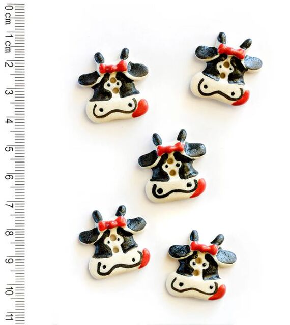 Cows - Incomparable Buttons - L144