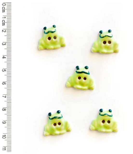 Frogs - Incomparable Buttons - L150
