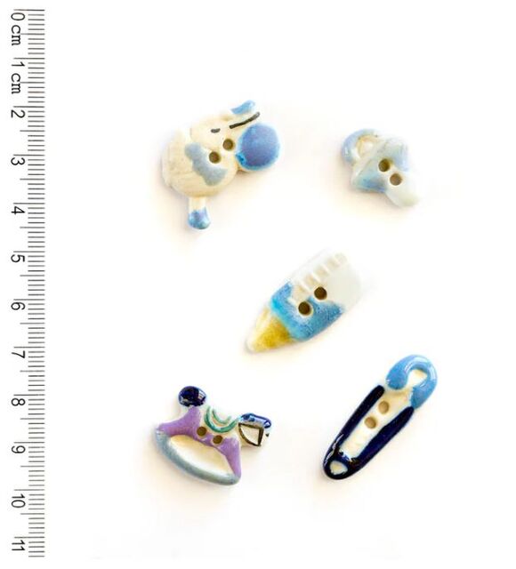 Baby Blues - Incomparable Buttons - L160