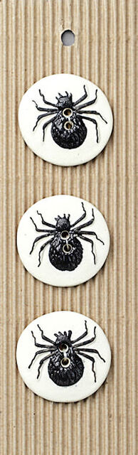 Round Spiders - Incomparable Buttons - L171