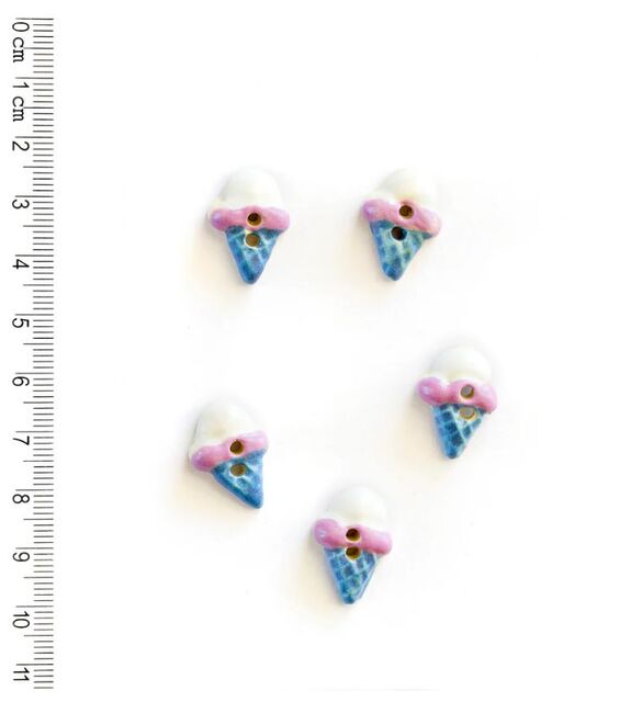 Ice Cream Cones - Incomparable Buttons - L532