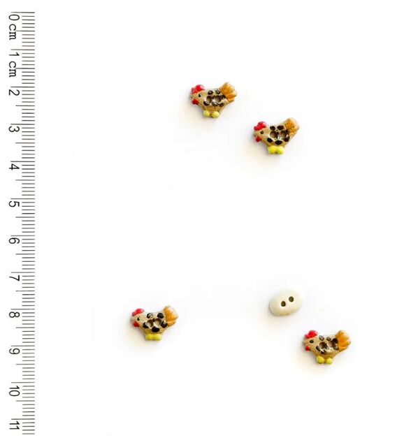 Chickens and Egg - Incomparable Buttons - L537