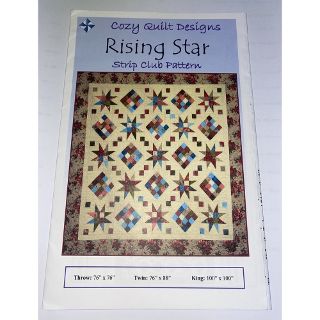 Rising Star Pattern - Cozy Quilt Designs