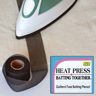 Heat Press Batting Tape - Black